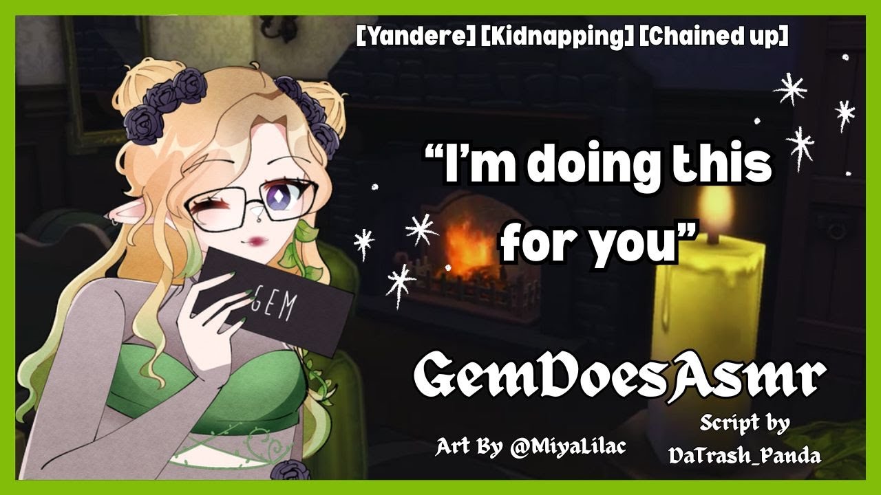 [F4M] Your New Therapist Is A Yandere ASMR [Yandere Speaker] [Kidnapping]