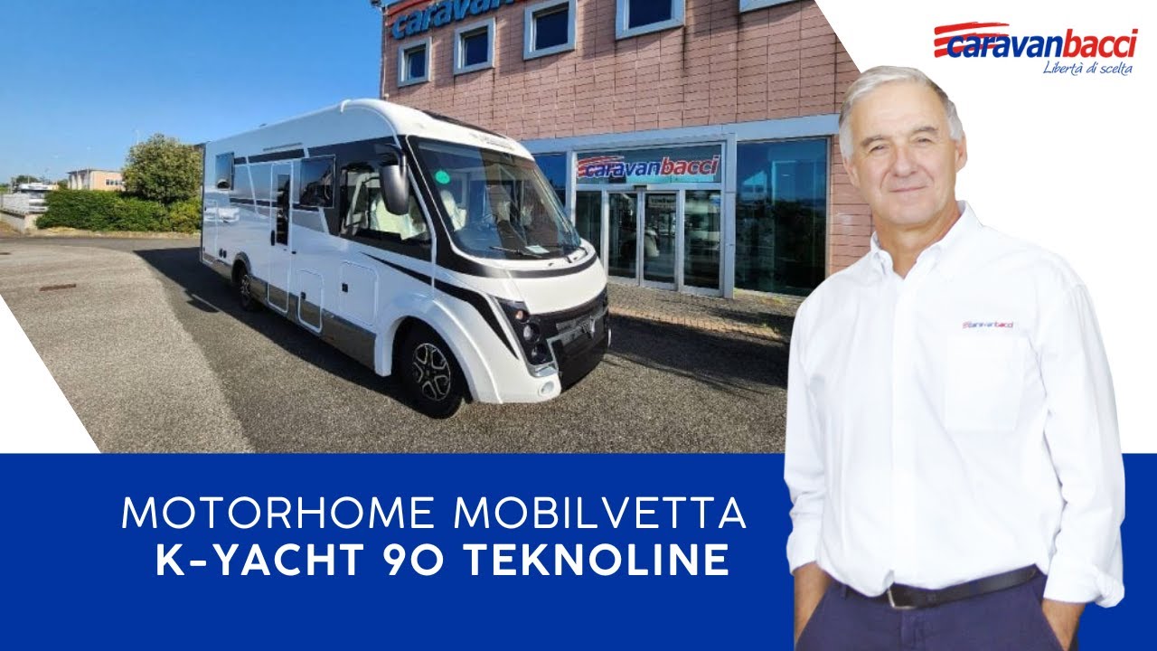 Amanti del plein air, questo è il motorhome che stavate aspettando! Mobilvetta K-Yacht 90
