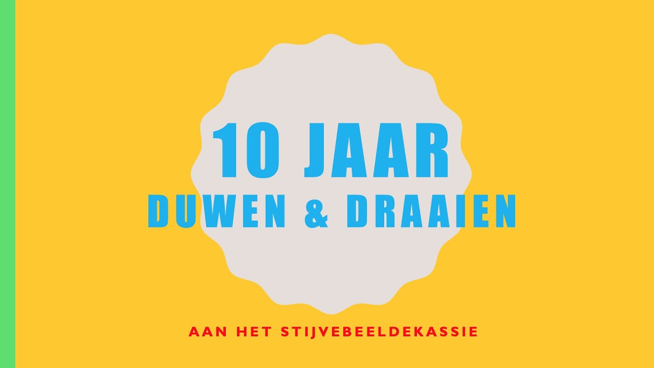 10 jaar Duwen & Draaien aan Draaiorgel Het Stijvebeeldekassie