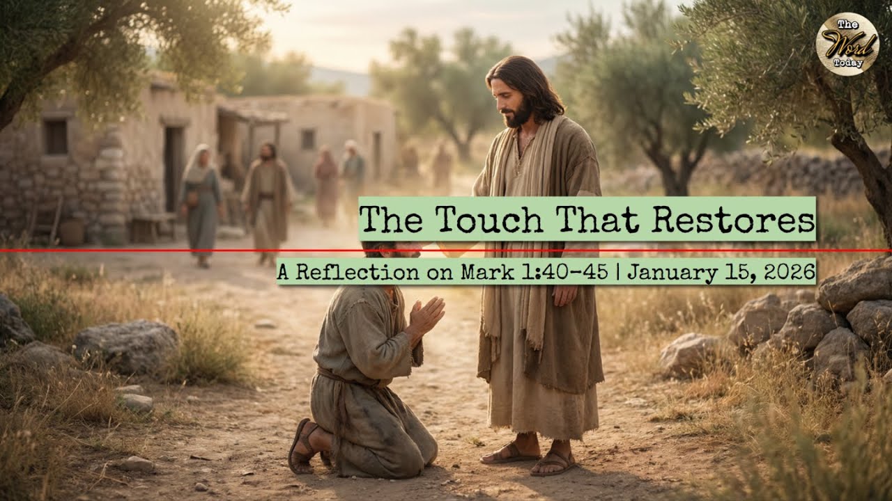 The Touch That Restores &ndash; A Reflection on Mark 1:40&ndash;45 | January 15, 2026