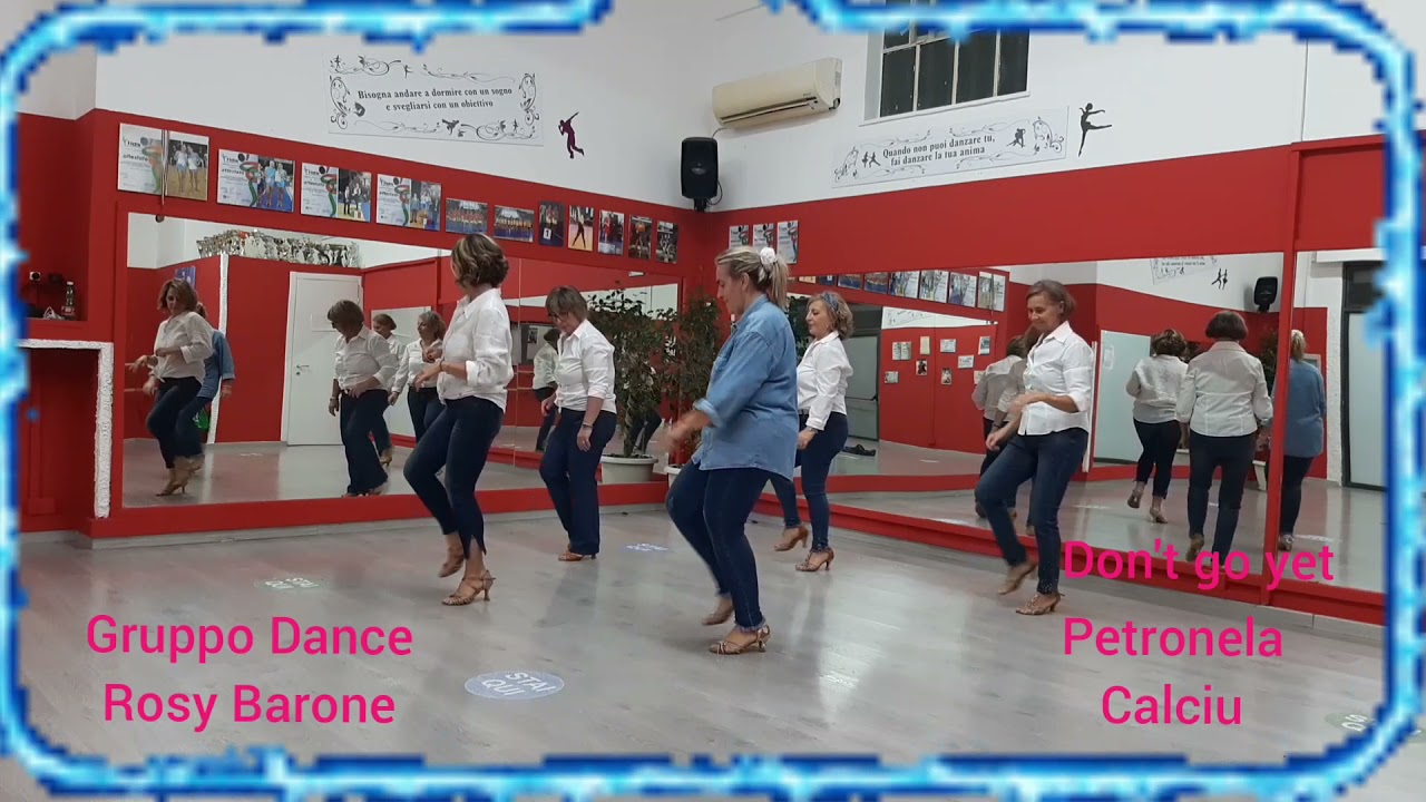 Rosy Barone DON'T GO YET coreo Petronela Calciu