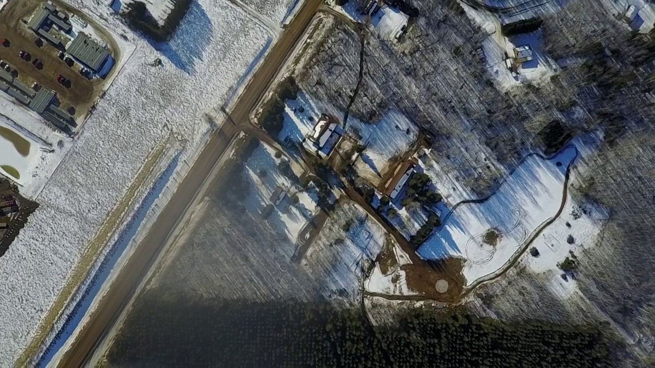 Wandering River, Alberta Aerial View