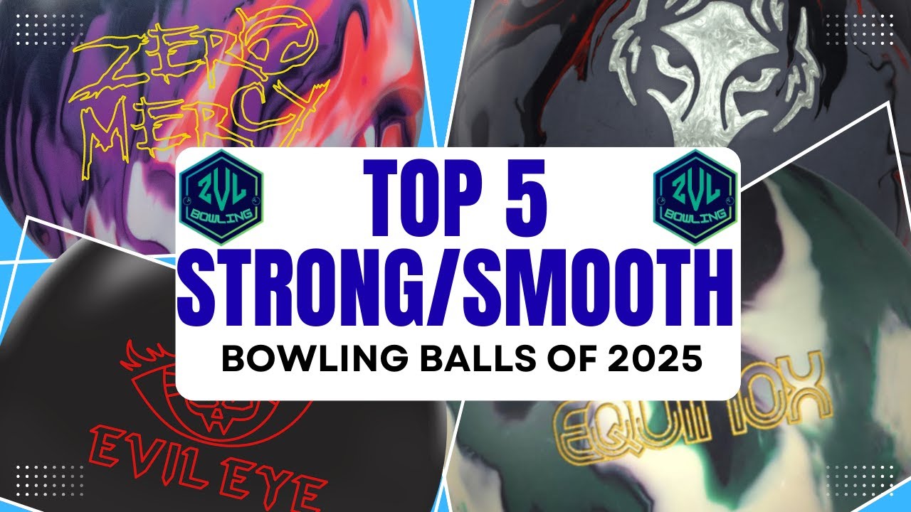 Пять самых прочных и гладких шаров для боулинга 2025 года! Лучшие асимметричные шары и гибриды!