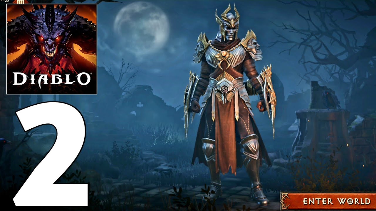 Diablo Immortal Gameplay Walkthrough Part 2 - Skeletal Mage  (iOS, Android)