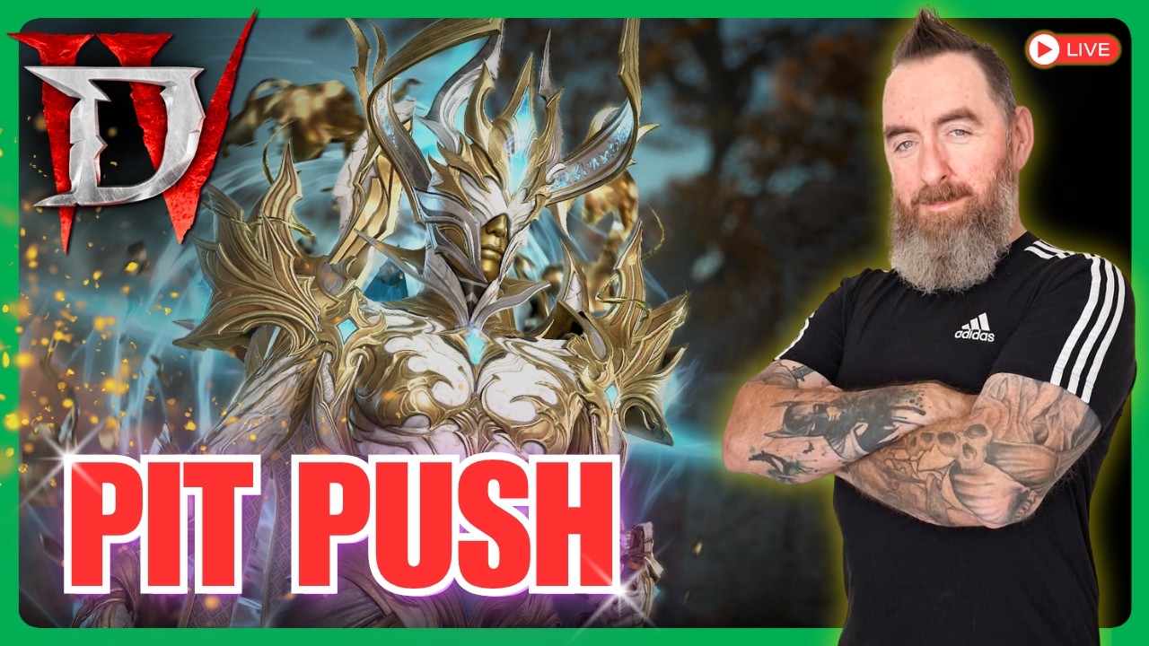 Pushing Pits, Bosses & Farming Endgame Loot| LIVE #diablo4