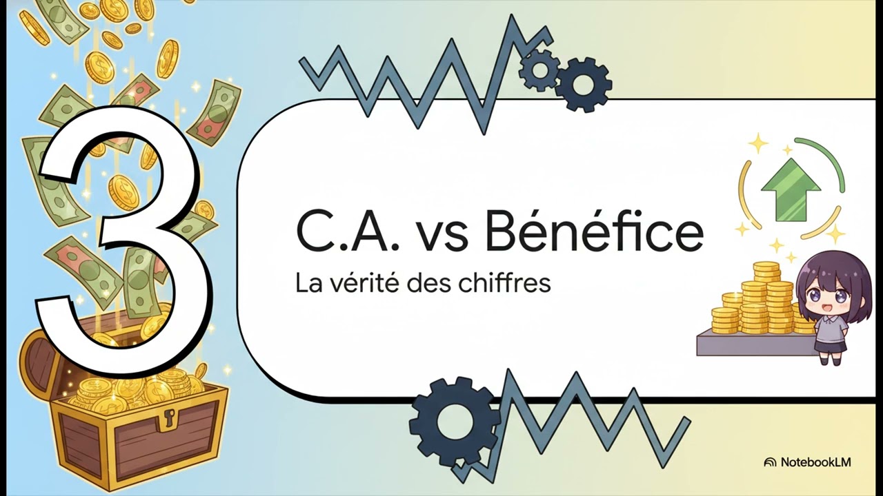 Le chiffre d&rsquo;affaires : comprendre la diff&eacute;rence avec le b&eacute;n&eacute;fice | Bac Pro AGORA