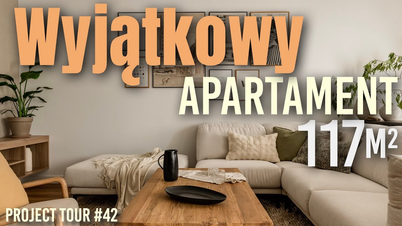 🏠117m2 Apartament z ogromną przestrzenią dzienną! 🤩 ProjectTour #42