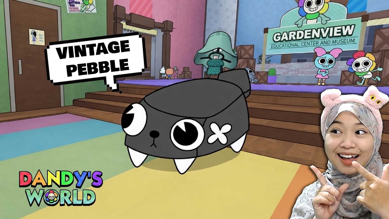 RUN TO LANTAI 20 UNTUK DAPATKAN SKIN VINTAGE PEBBLE - Dandy's World #roblox    #dandysworld