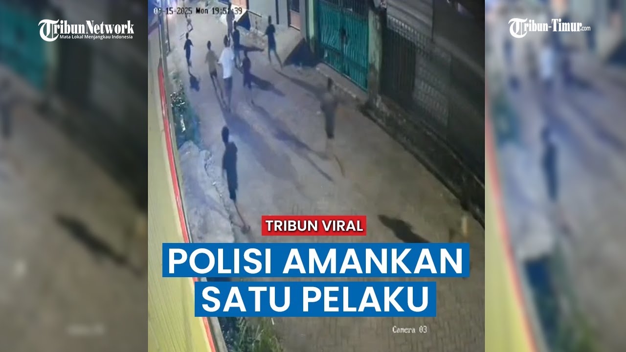 Viral Kawanan Bocil di Makassar Tawuran Pakai Molotov