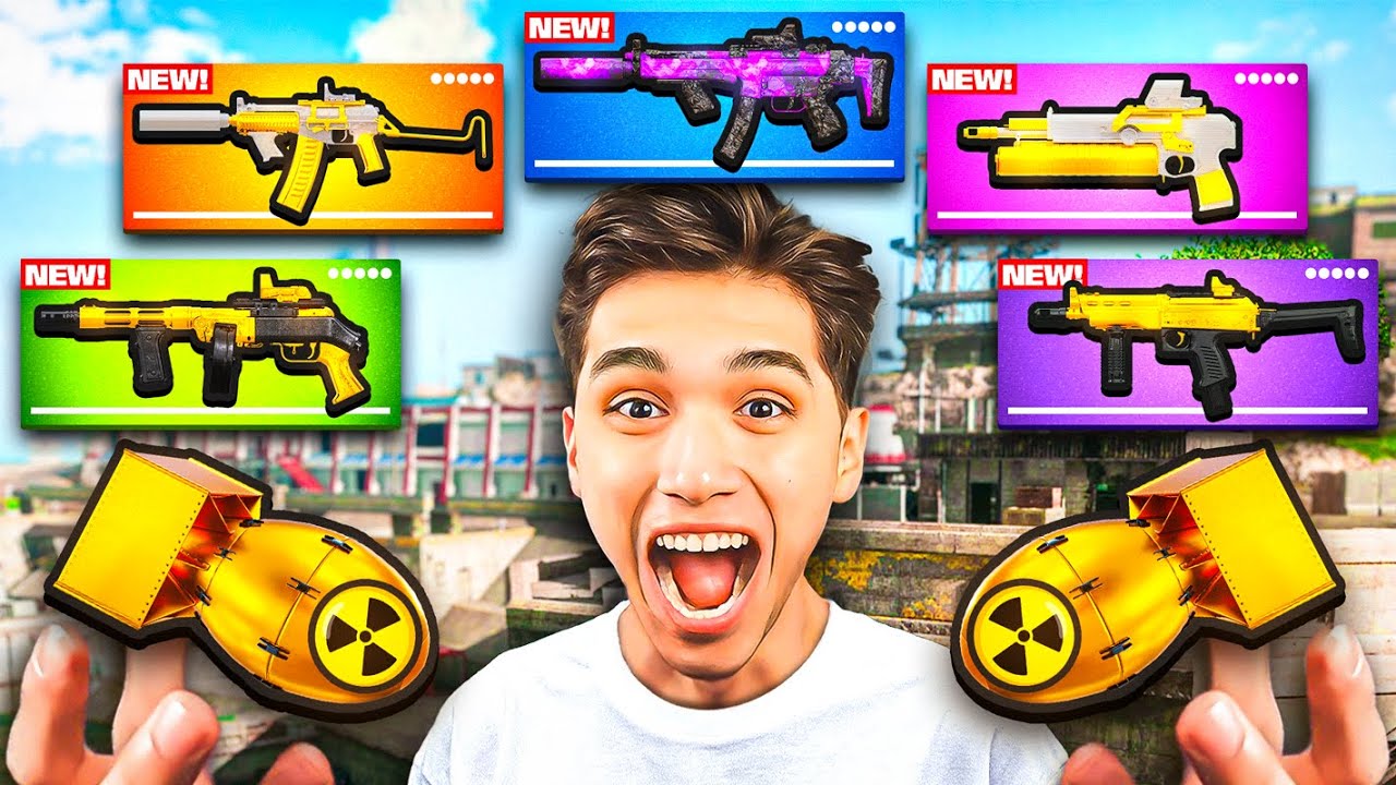 I got a NUKE with EVERY WARZONE SMG... 😭🙏🏽