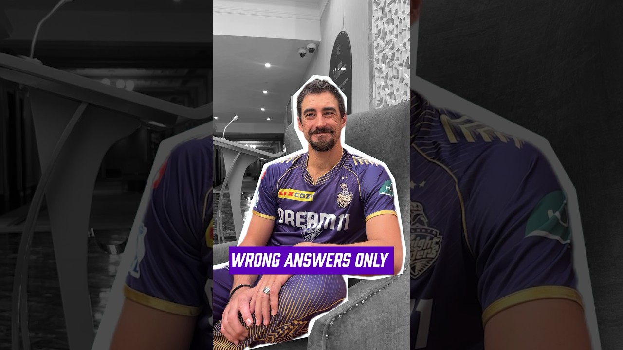 Wrong Answers Only ft. #MitchellStarc 🤣 | #KnightsUnplugged | TATA IPL 2024