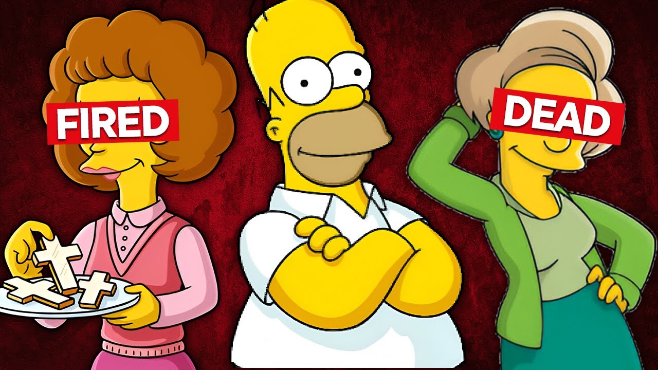 Every KILLED OFF Character In The Simpsons...