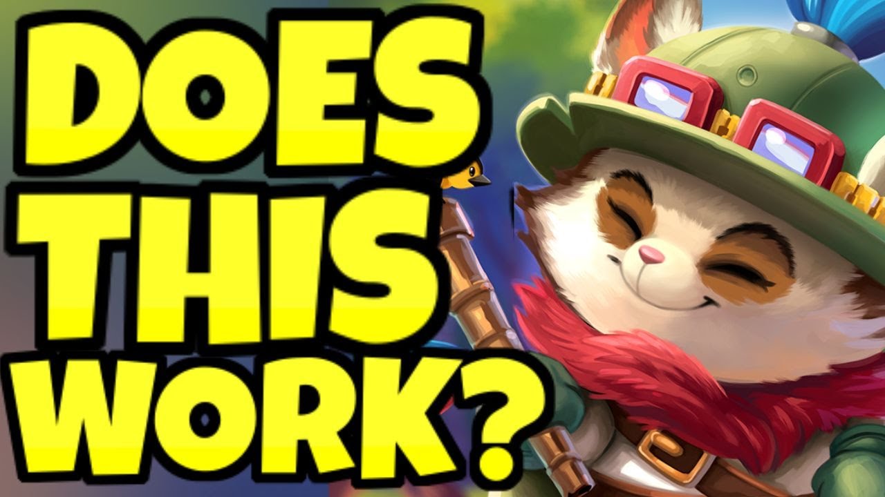 Я играл за Teemo Support в Challenger... и тут случилось ЭТО