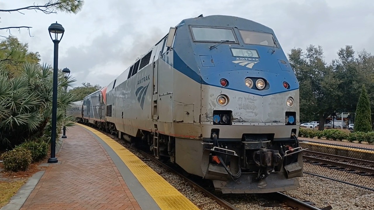 Railfanning SunRail and Amtrak in Winter Park, FL