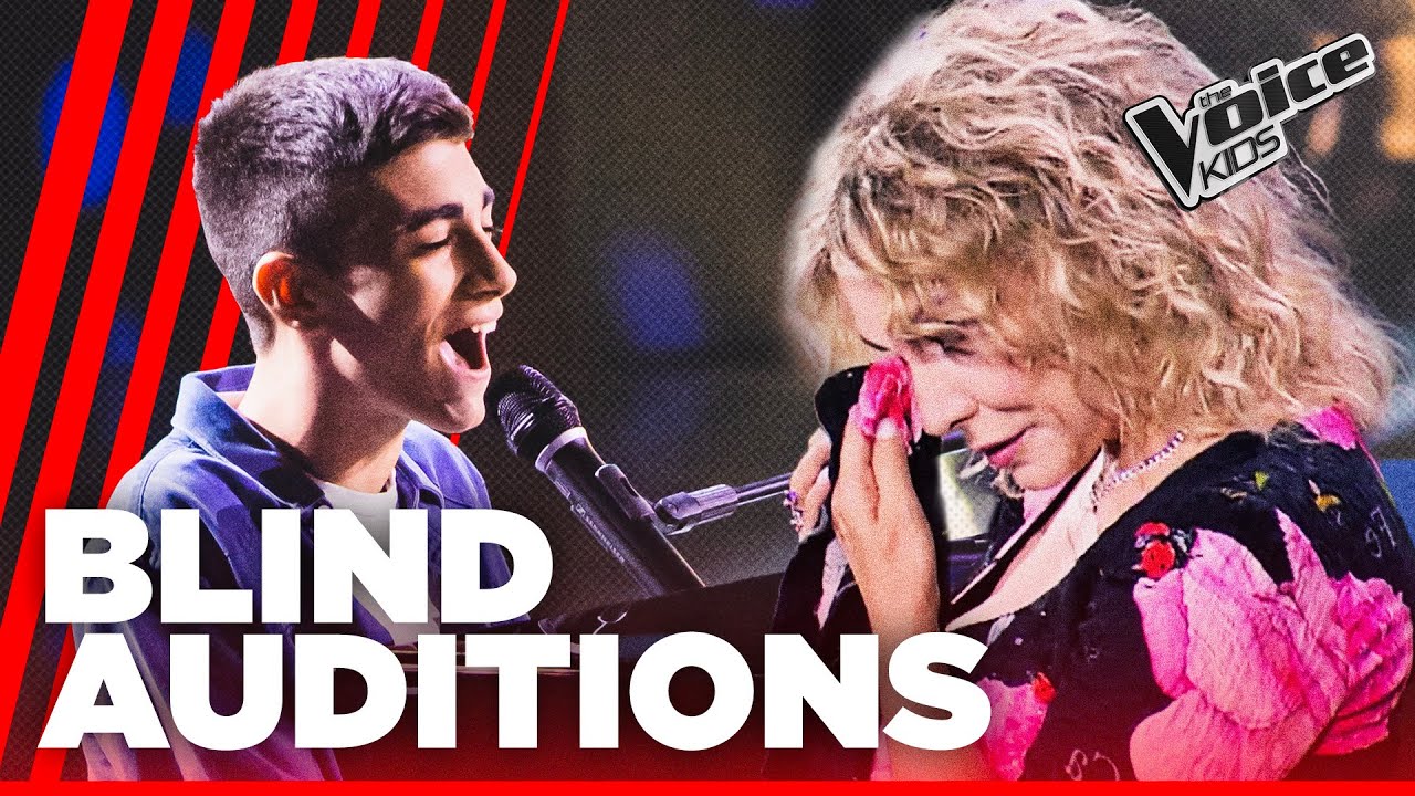 Graziano COMMUOVE Antonella con “Cambiare” di Alex Baroni | The Voice Kids Italy | Blind Auditions