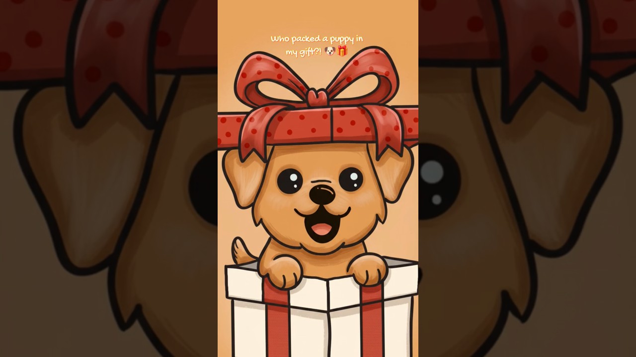 Cute Puppy Inside a Gift Box 🎁🐶 | Would You Keep Him? 