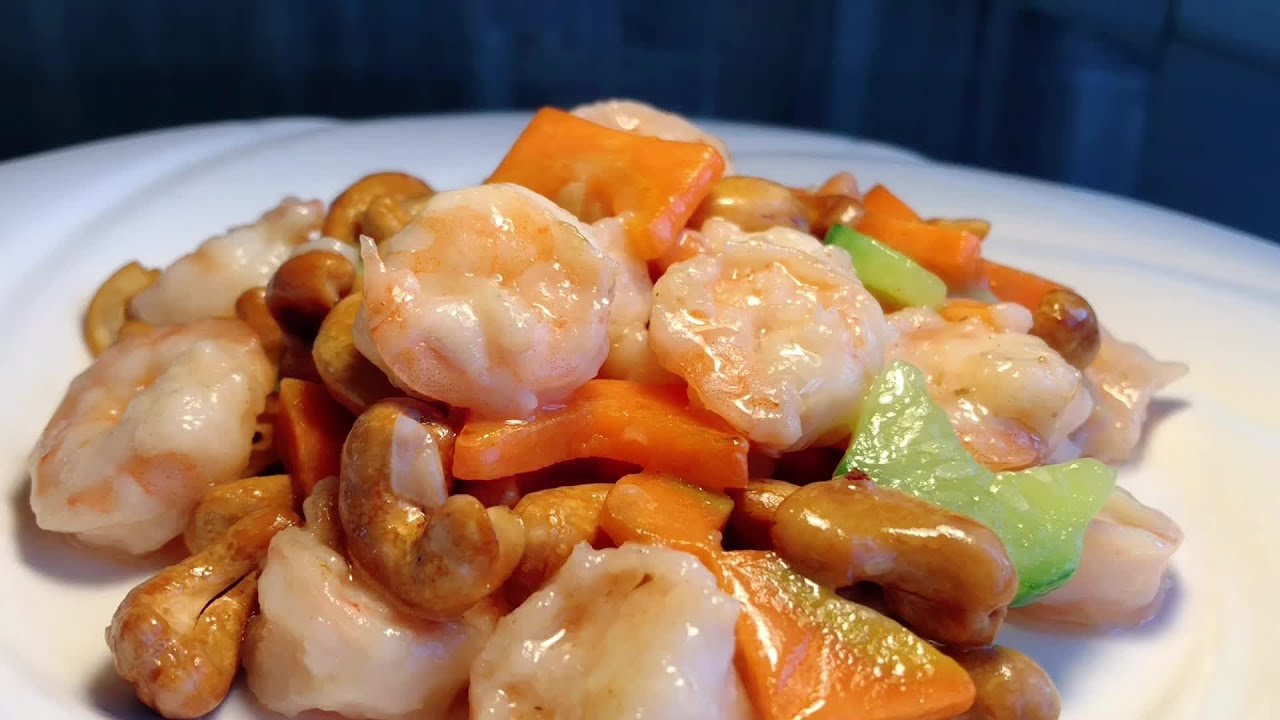 廚師長教你年夜菜【腰果蝦仁】的家常做法，香脆滑嫩，下酒又下飯