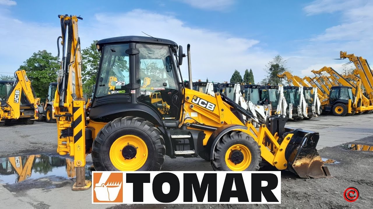 JCB 3CX 2017R 13987 backhoe loader koparko ładowarka hydraulic quick coupler front and rear