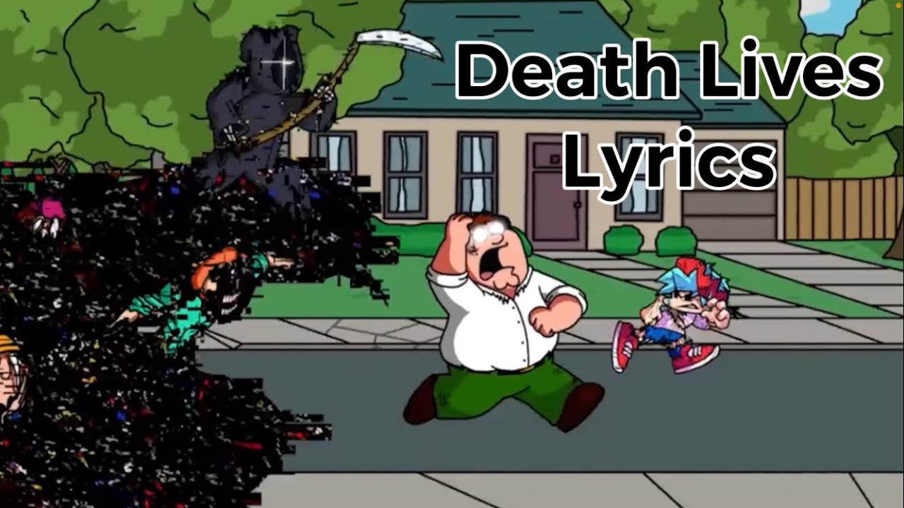 Death Lives LYRICS! (Darkness Takeover) Friday Night Funkin
