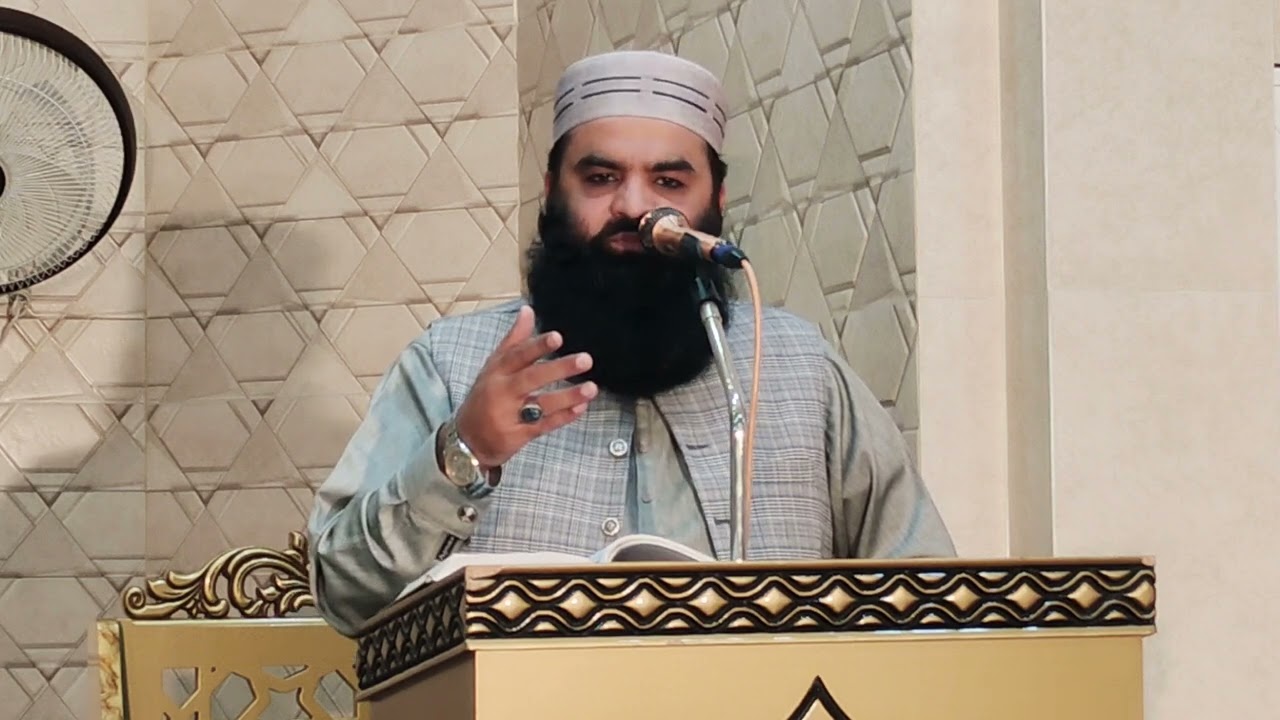مولانا قاری احمد حسن ساجد خطبۃ الجمعہ مسجد عائشہ فیصل آباد لال مل چوک 2025_1_3_