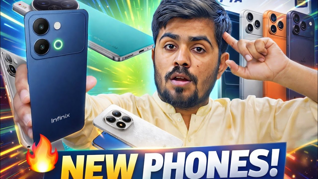 Infinix Note 60 & Note Edge | iPhone PTA Tax Cut | Redmi Note 15 & Tecno Camon 50 Series in Pakistan