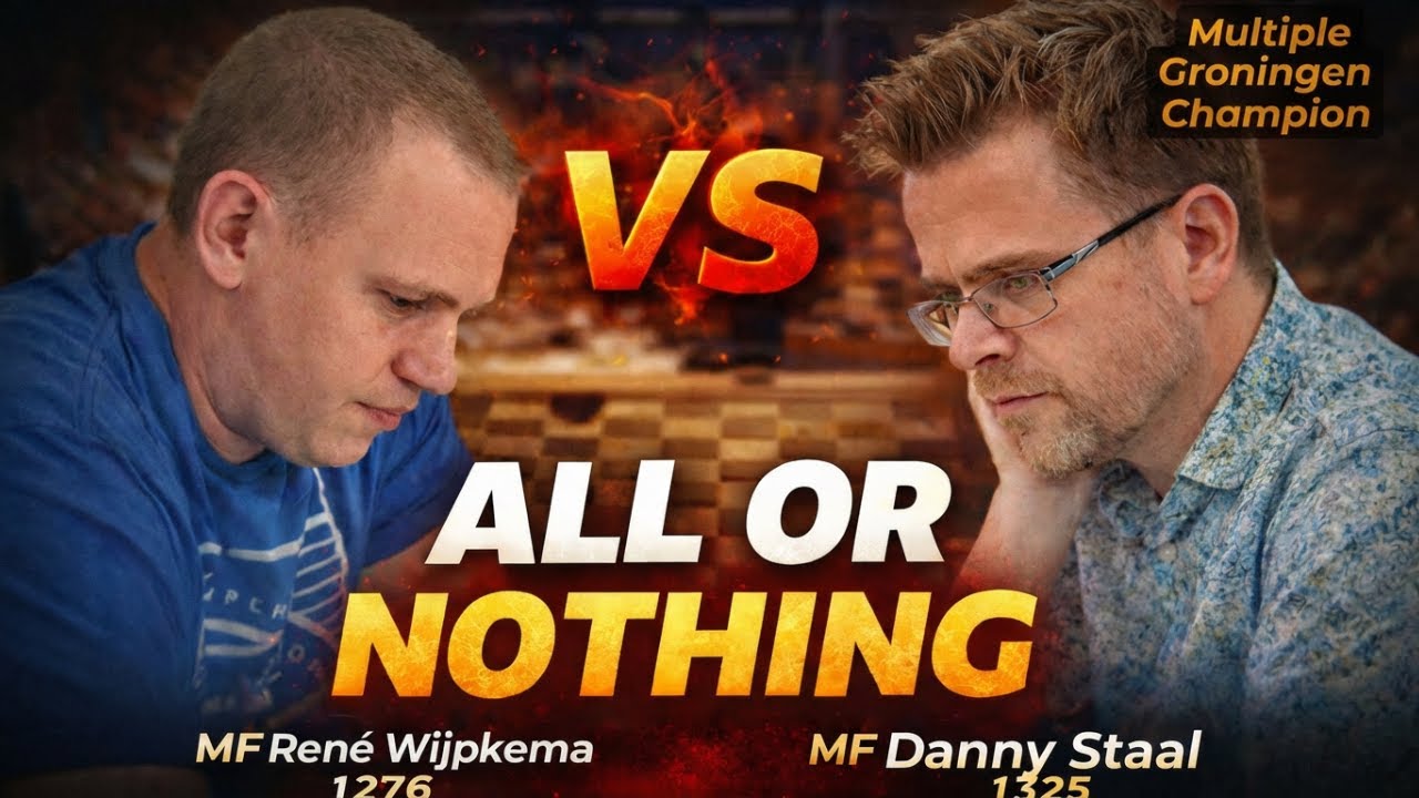 🔥 Barrage Match vs Multiple Groningen Champion | René Wijpkema vs Danny Staal | Draughts