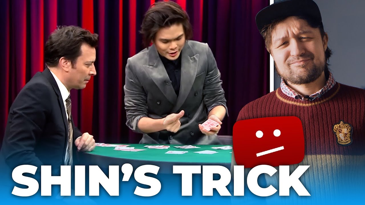 This Shin Lim trick tutorial was DELETED by Jimmy Fallon