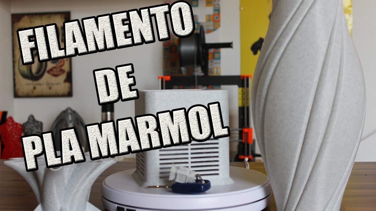 PLA MARBLE WHITE, ¡¡IMPRESIONANTE EFECTO MÁRMOL!!