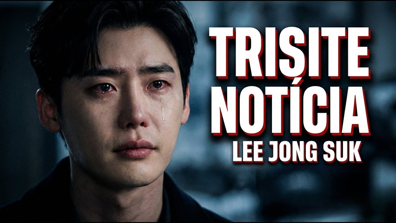 Lee Jong Suk TRISTE NOTICIA