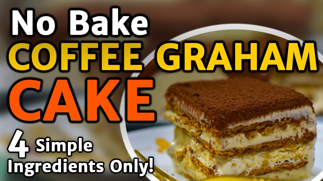 No Bake Coffee Graham Cake - So Easy!