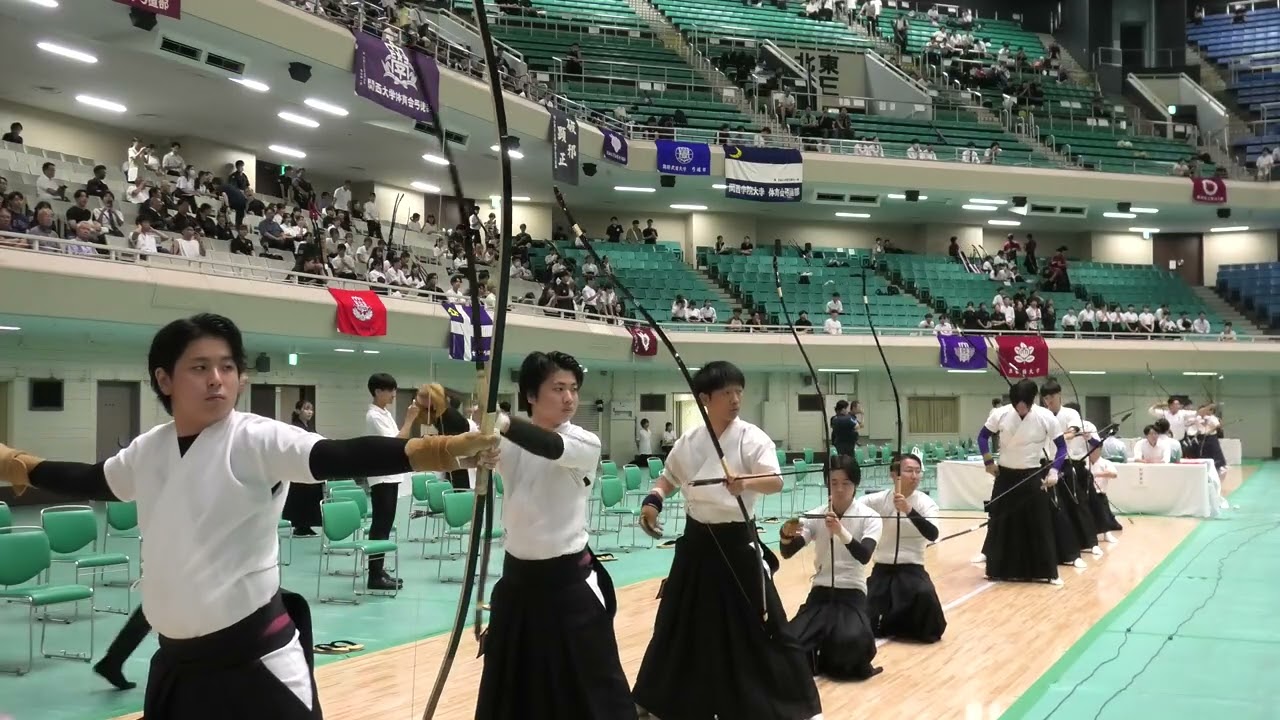 【2025インカレ】京都橘大学 対 同志社大学 男子団体戦決勝トーナメント二回戦