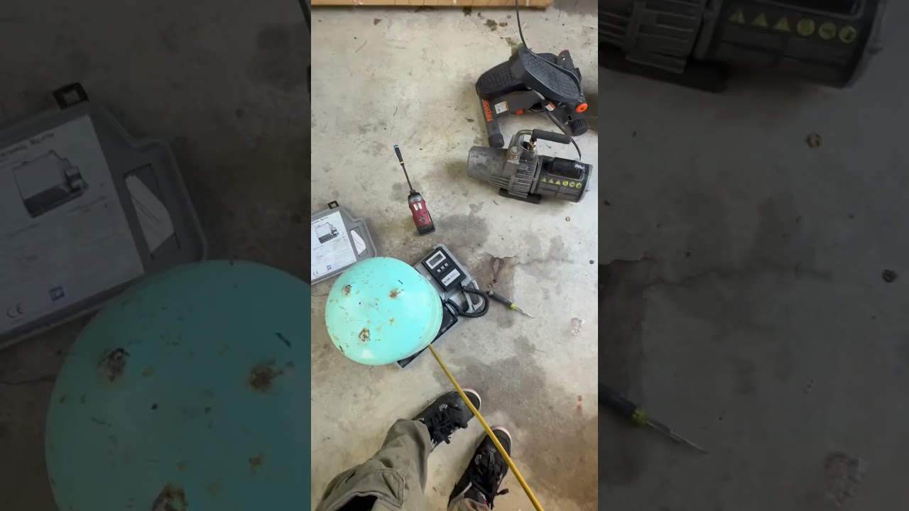 Fixing Ac in work van part 2/2 #milwaukeepipeline #airconditioning #hvacrepair #hvacpros #mechanic