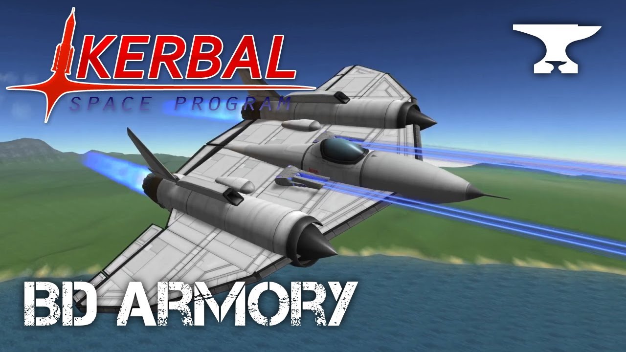 Weapon Experiments: New Guns! - Kerbal Space Program & BD Armory