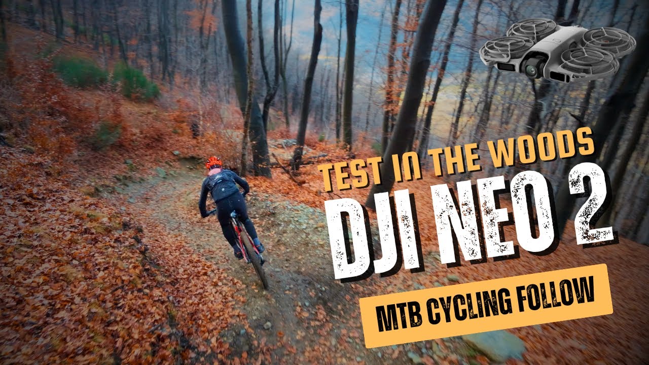 DJI Neo 2 - MTB Cycling Follow 🚴‍♂️ The ultimate test in the woods 🌲