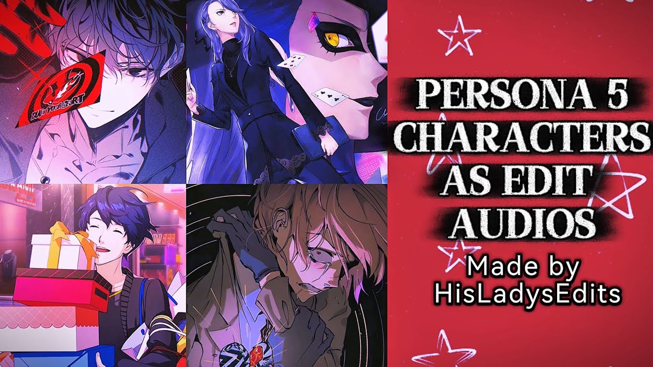 PERSONA 5 CHARACTERS AS EDIT AUDIOS: Made by HisLadysEdits | #persona5  #fyp  #shuake   #edit 