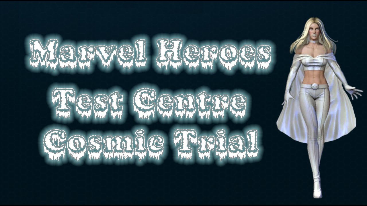 Emma Frost Cosmic Trial 12/01/17 Test centre build - Marvel Heroes Omega (PC)
