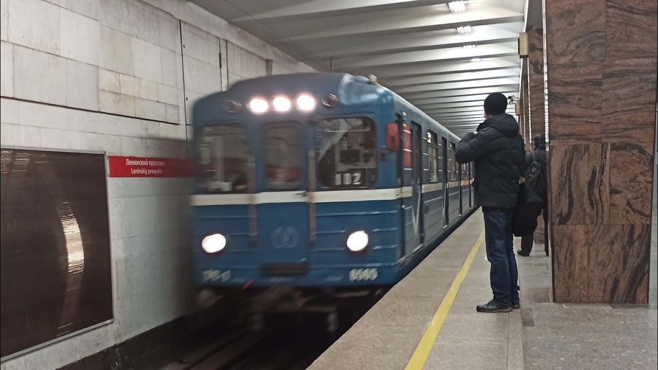 Поездка по Кировско-Выборгской линии. Метро СПб
