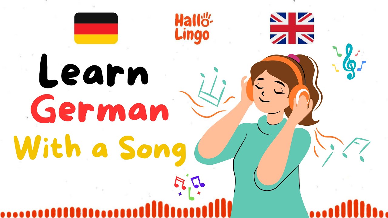 Learn German with a Fun Song 🎵 | Easy German for Beginners with Lyrics in German & English