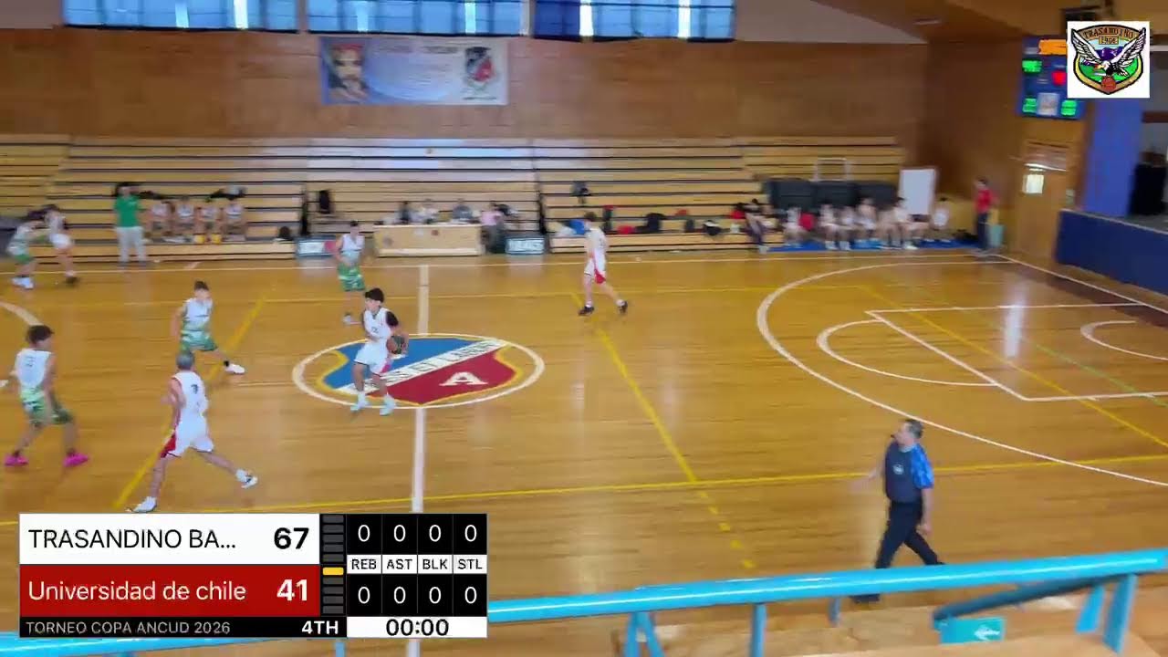 trasandino basket v/s universidad de chile Copa ancud 2026 U15