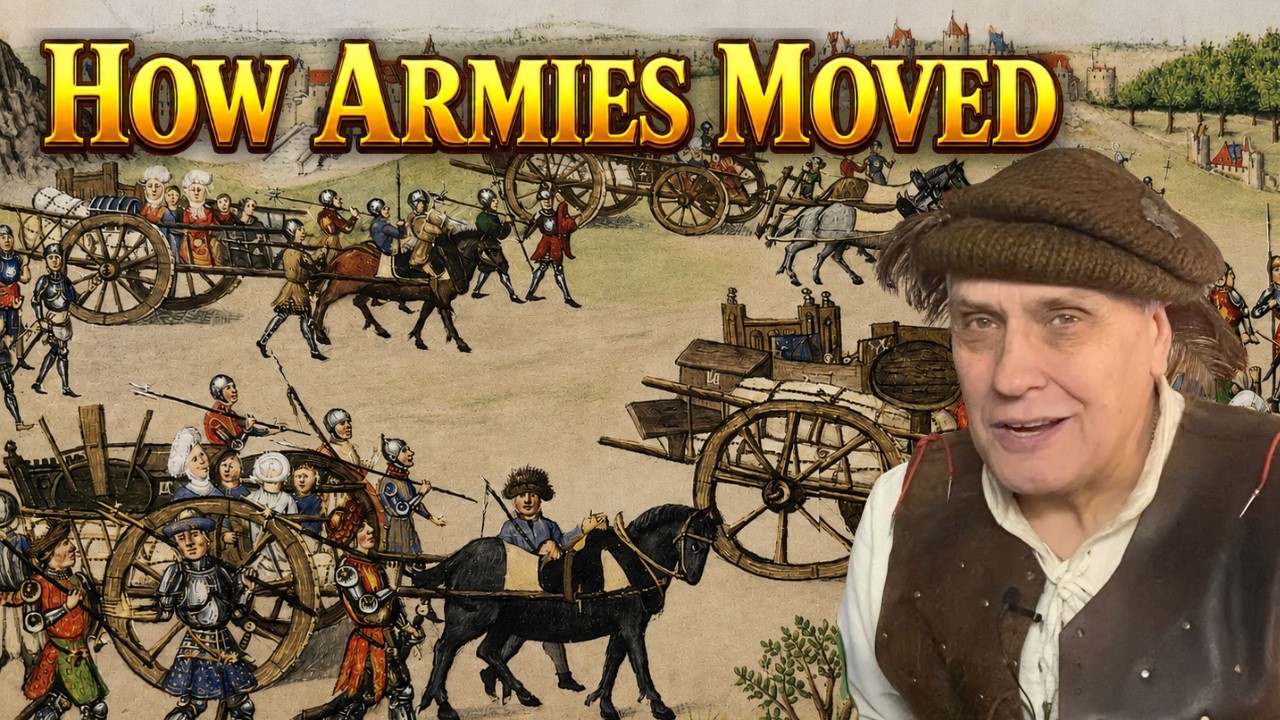 How did Medieval Armies Move? |  Baggage Train
