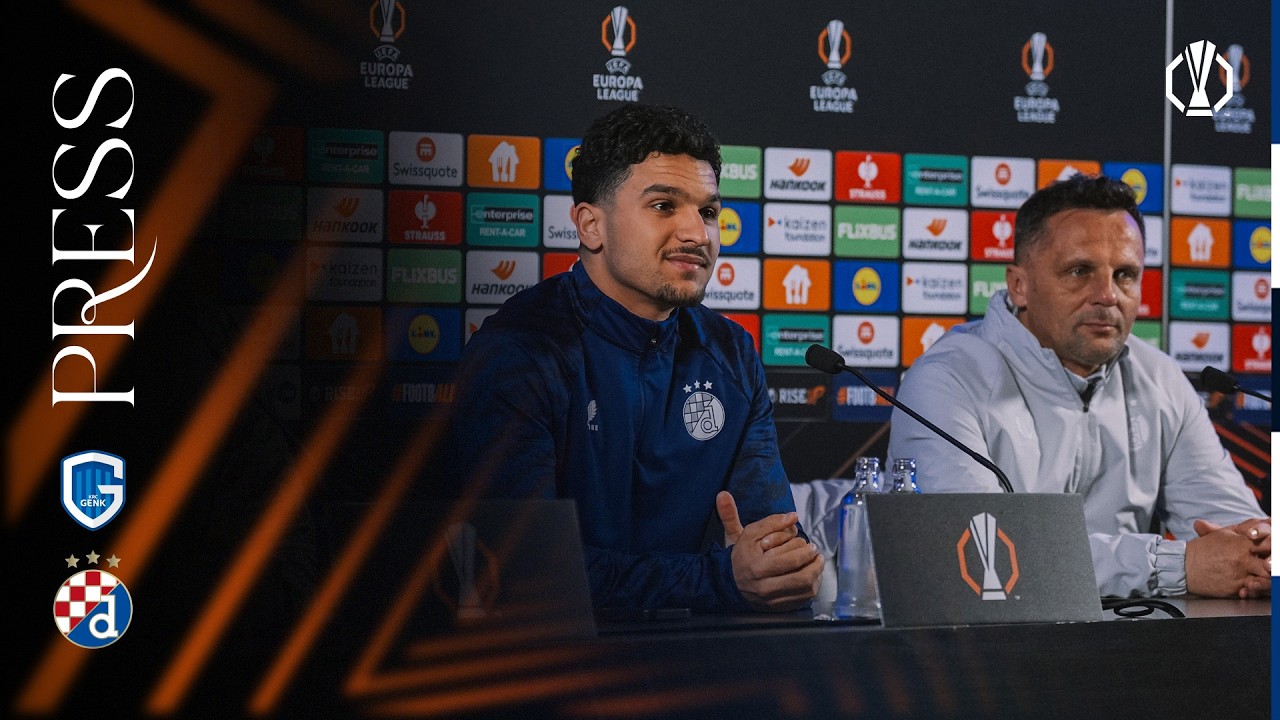 PRESS KONFERENCIJA | Kovačević i Bakrar uoči utakmice Genk - Dinamo