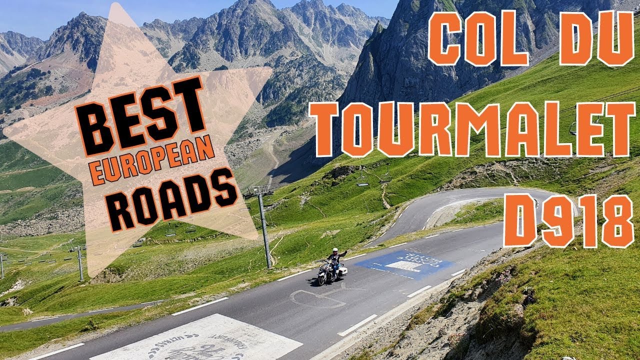 The D918 Col du TOURMALET in the FRENCH PYRENEES is definitely on our list of BEST EUROPEAN ROADS!