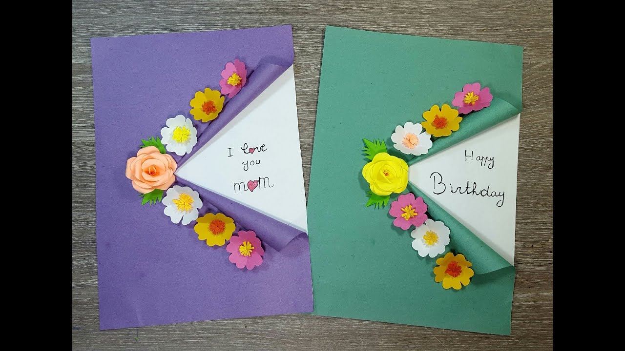 Greeting Paper Card- فكرة جميلة جدا 2023- صنع بطاقة تهنئة لكل المناسبات