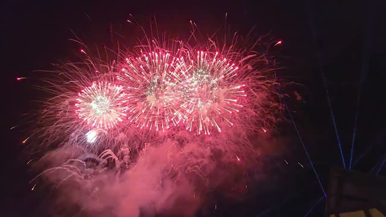 Фейерверк. Новый 2026 год. Сансет таун. Фукуок. Вьетнам
