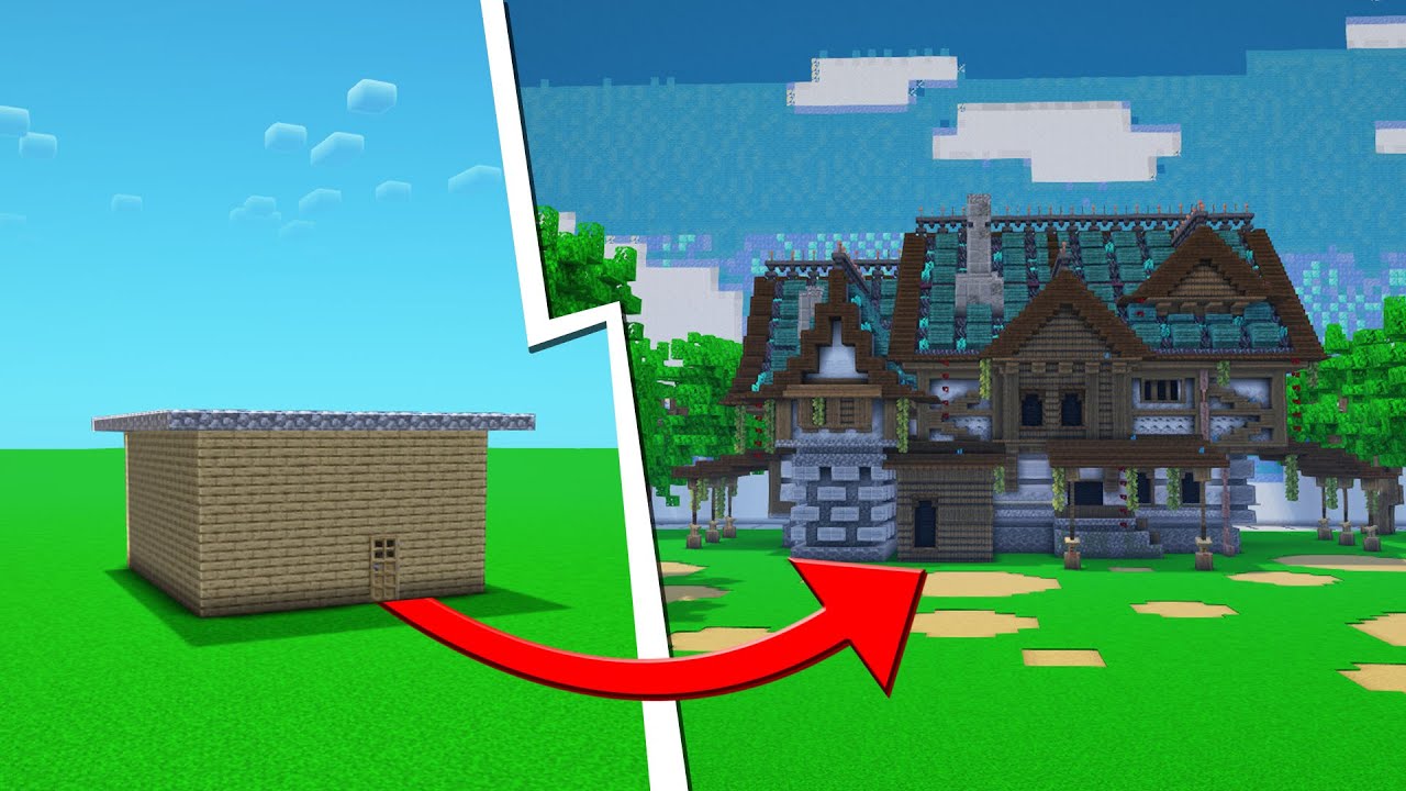 10 KROK&Oacute;W JAK ULEPSZYĆ TW&Oacute;J DOM w MINECRAFT!