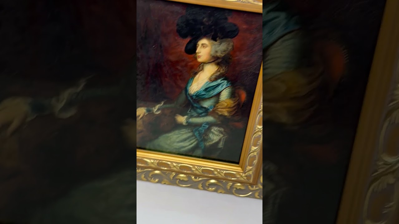 🎭 Portrait of Sarah Siddons After Gainsborough c.1840 Presented by Cheshire Antiques Consultant LTD
