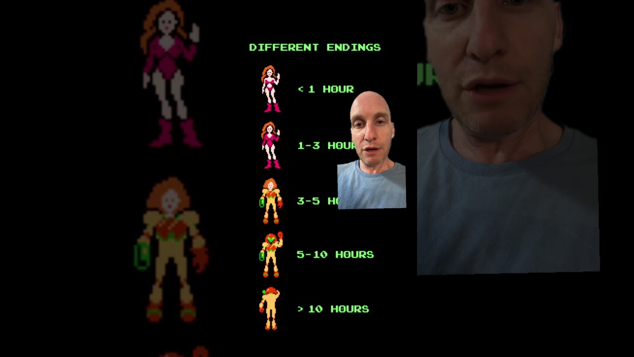 Различные концовки в Metroid