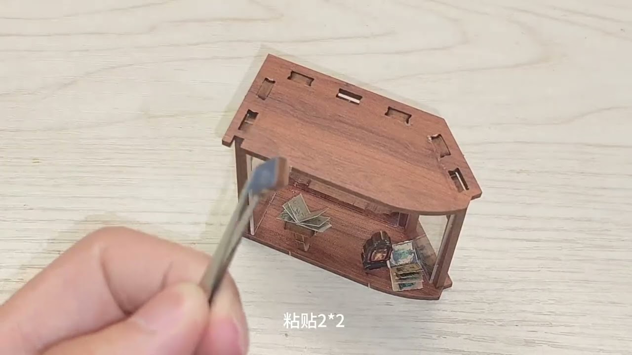 JOINCO  Time Magic Club DIY 3D Wooden Model Assembly Tutorial