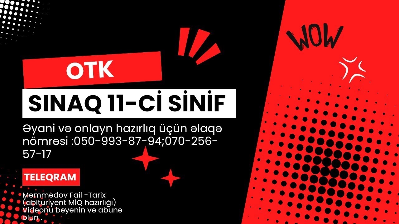 08.12.2024.OTK sınaq Xl sinif 2-ci qrup, blok