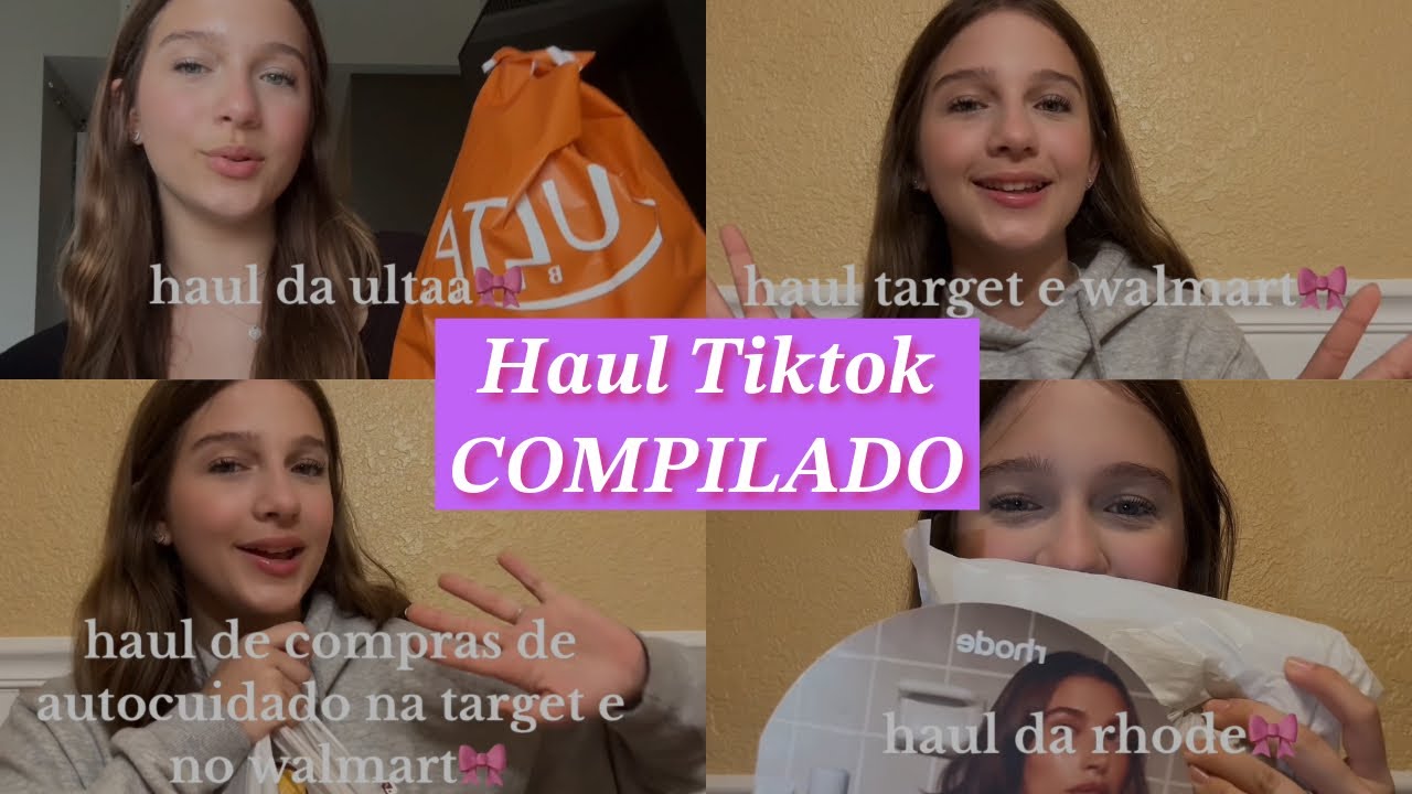 Haul de comprinhas dos Estados Unidos + Organização | COMPILADO TIKTOK 💗